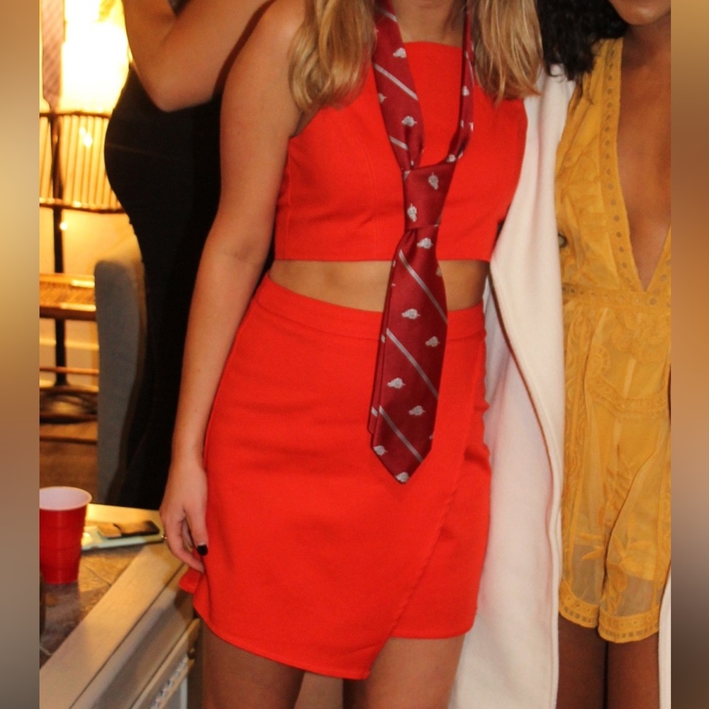 by the way. top & skirt set